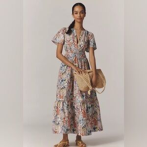 NWT Anthropologie Somerset Maxi Dress